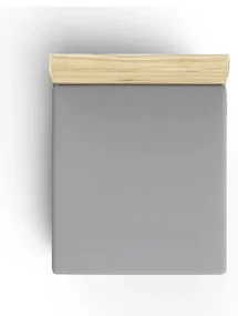 Sivá napínacia bavlnená plachta 160x200 cm - Mijolnir