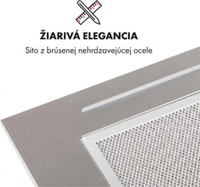 Klarstein Down Under 60, digestor, 60 cm, vstavaný, 590 m³/h, LED, nehrdzavejúca oceľ