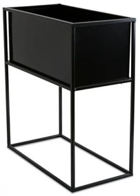 Stojan na kvety 50x44 cm čierna