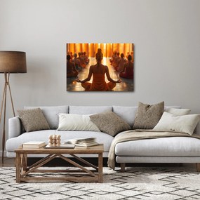 Obraz - Lekcia jogy (70x50 cm)