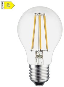 Diolamp LED Filament žiarovka číra A60 6W/230V/E27/2700K/820Lm/360°