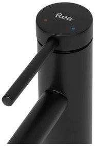 REA-B5320 - Umývadlová batéria FOSS 29,5 cm matná čierna