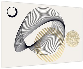 Obraz - Geometrické tvary N⁰3 (90x60 cm)