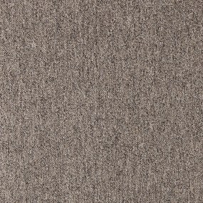 Tapibel, Metrážny koberec Cobalt SDN 64031-AB béžovo-hnedý, záťažový, na mieru, šíře 4m,5m, hnedá, ab (mriežka), chodba / predsieň