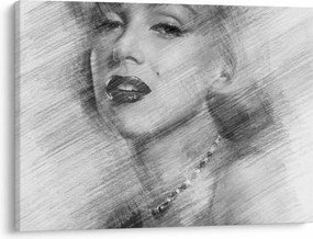 Obraz - Portrén Merilyn Monroe (70x50 cm)