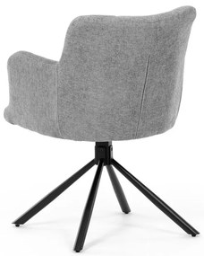 Autronic BONTEC Jedálenská stolička, sivá, látka, DCH-T1122 GREY2 Farba: Šedá