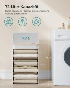 Kôš na bielizeň 72L LCB061W01