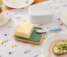 Dóza na maslo s bambusom