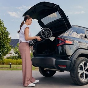 Lionelo - Kombinovaný kočík 2v1 MIKA PLUS Grey Stone