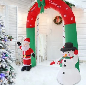 Nafukovacia vianočná LED dekorácia 301029