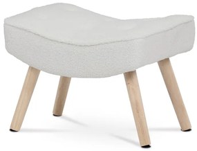 Autronic BONTEC Podnožka, sivá látka, AK-309P GREY2 Farba: Biela