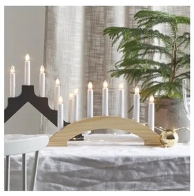 Eglo 410445 - Vianočný svietnik BEA 7xE10/3W/230V