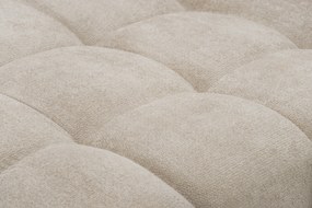 Rohová sedačka Sorenio s funkciou spania ľavá - béžová pletenina Murano 833