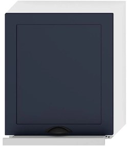 Kuchynská skrinka Adele W60/68 Slim PL so strieborným digestorom