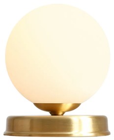 BALL BRASS | Stolná lampa v brúsenej mosadznej povrchovej úprave Veľkosť: S