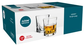 Altom Sada pohárov Henry 330 ml, 6 ks