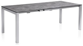 Cubic HPL II rozťahovací stôl antracit 150-210 cm