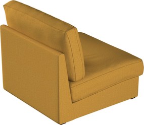Poťah na neskladacie kreslo Kivik farba produktu žltá látka zapletaná