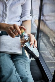 Sklenená fľaša 600 ml Eau Good – Black + Blum