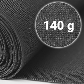 Tieniaca sieť 1,2x50m 140g/m2 + 50 svoriek PLONOS 454110 - sivá
