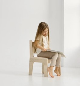 Detská stolička natural L