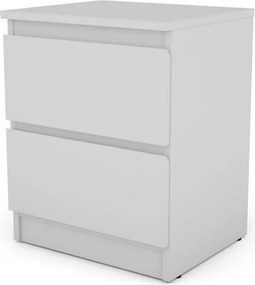 Skrinka/nočný stolík Carlos 402S, bílá