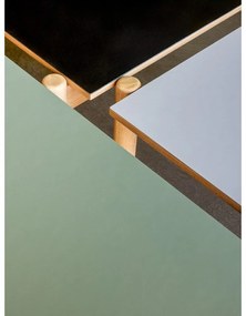 Jedálenský stôl z dubového dreva 107x190 cm Oblique – Hübsch