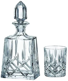 Crystal Bohemia Sheffield line whisky set (1+6)
