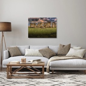 Sklenený obraz Stonehenge (70x50 cm)