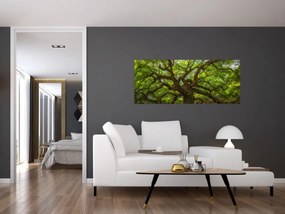 Obraz - Zelený strom (120x50 cm)