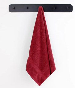 Červené froté bavlnené uteráky a osušky v súprave 10 ks Marina – Restilo