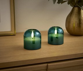 LED svietniky, 2 ks, malé