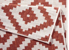 NORTHRUGS - Hanse Home koberce Kusový koberec Twin-Wendeteppiche 103130 terra creme – na von aj na doma - 80x250 cm