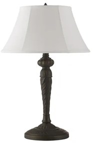 Searchlight EU46092WH - Stolná lampa AMY 1xE27/60W/230V