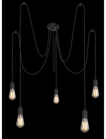 GLOBO A110-5 - Závesné osvetlenie MARACANA 5xE27/60W/230V