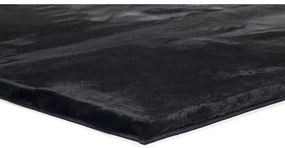 Čierny koberec Universal Fox Liso, 120 x 180 cm
