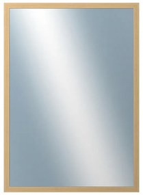 DANTIK - Zrkadlo v rámu, rozmer s rámom 50x70 cm z lišty KASSETTE jaseň (2860)