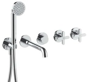 Vaňová batéria Fantini Icona Classic bez podomietkového telesa chróm 5302R019B