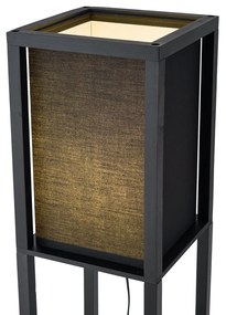 Moderná stojaca lampa čierna - Stojan