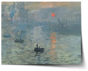 Sablio Plagát Impresia, východ slnka - Claude Monet - 90x60 cm