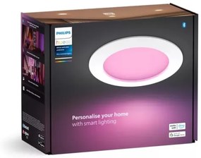 Philips - LED RGBW Stmievateľné kúpeľňové svietidlo Hue SLIM LED/12W/230V IP44