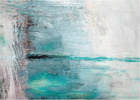 Sklenený obraz - Abstraktné olejomaľba (70x50 cm)