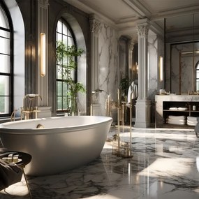 Argon 8622 - LED Nástenné svietidlo HAMPTON LED/34W/230V 3000K mosadz