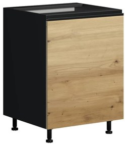 Kuchynská Skrinka Industry D60 čierna/artisan