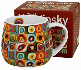 Duo Porcelánový hrnček Kandinskij Squares 430 ml