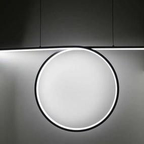 LED závesný luster na lanku ODETTA LED/42W/230V 4000K čierna