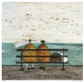 Umelecká tlač Sam Toft - Picnic Time Approacheth, Sam Toft, (40 x 30 cm)