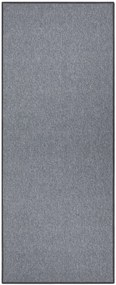 BT Carpet, Kusový koberec Bouclé 104433 Grey, 80x400, šedá, chodba / predsieň