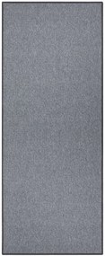Kusový koberec Bouclé 104433 Grey, 80x300, šedá, chodba / predsieň, BT Carpet