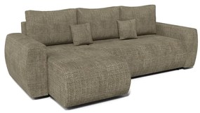 Rohová sedacia súprava Ivo Majorka 5 hnedá